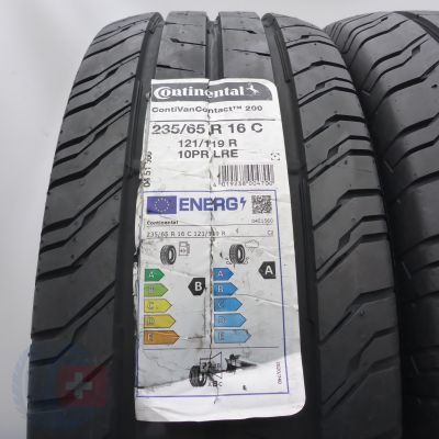2. Opony 235/65 R16C 2x CONTINENTAL 121/119R ContiVan Contact 200 Letnie 2022 