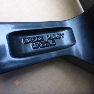 7. 4 x Alufelgi 18 AUDI BMW INFINITI MERCEDES 5x112 7J Et22 Brock Alloy A6 X3 X4 Q30 GLA Czujniki