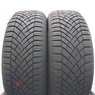 Opony 195/65 R15 2x CONTINENTAL 91H AllSeasonContact 2 Wielosezonowe 2024 7,2mm