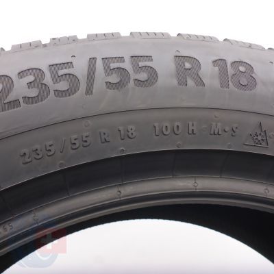 4. Opona 235/55 R18 1xCONTINENTAL 100H WinterContact TS 870 P SEAL Zimowa 2022 7mm