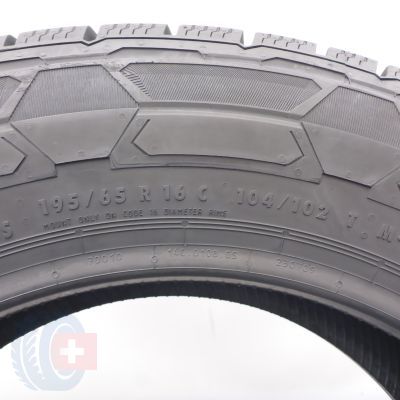 3. Opona 195/65 R16C 1x CONTINENTAL 104/102T VanContact Winter Zimowa 2017 Nieużywana