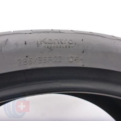 6. Opony 285/35 R22 2x HANKOOK 106H XL Ventus S1 evo3 ev SOUND ABSORBER Letnie 2022 6,2-6mm