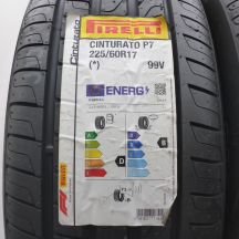 3. Opony 225/60 R17 4x PIRELLI 99V Cinturato P7 BMW Letnie 2024 