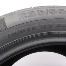 4. Opony 225/55 R17 2x CONTINENTAL 97W Seal ContiPremiumContact 5 Letnie 7-7,8mm 2016, 2018