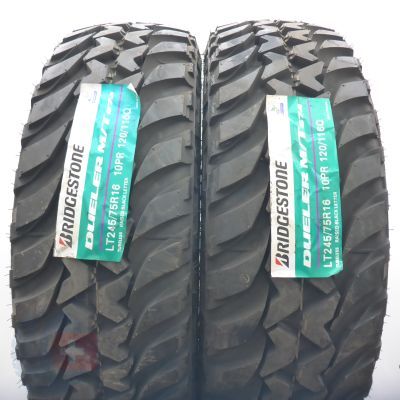 Opony 245/75 R16 2x BRIDGESTONE 120/116Q Dueler M/T M+S Letnie 2021 