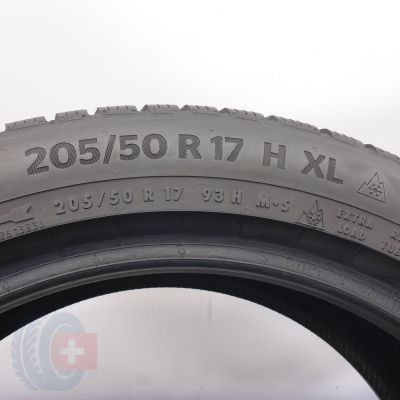 3. Opona 205/50 R17 1x CONTINENTAL 93H XL WinterContact TS870P Zimowa 2021 8mm