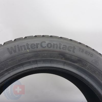6. Opony 195/55 R15 2x CONTINENTAL 85T WinterContact TS 870 Zimowe 2022 