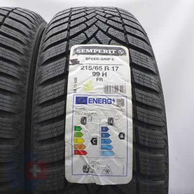 2. Opony 215/65 R17 2x SEMPERIT 99H Speed-Grip 5 Zimowe 2022 