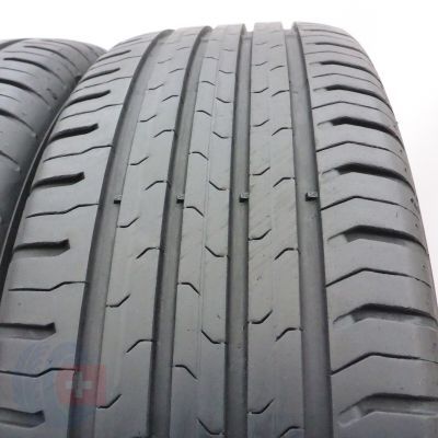 3. Opony 215/60 R17 2x CONTINENTAL 96H ContiEcoContact 5 Letnie 2016 6,8-7mm