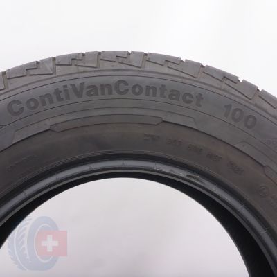 5. Opona 215/75 R16C 1x CONTINENTAL 116/114R ContiVanContact 100 Letnie 2021 8,3mm