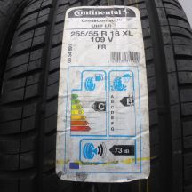 3. Opony 255/55 R18 4x CONTINENTAL 109V XL CrossContact UHP LR Letnie 2018 Nieużywane