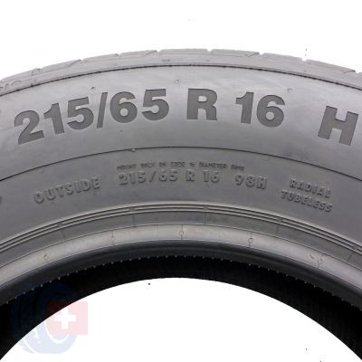 6. Opony 215/65 R16 2x CONTINENTAL 98H ContiPremiumContact 5 Letnie 2019 Jak Nowe