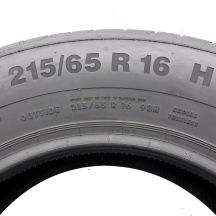 6. Opony 215/65 R16 2x CONTINENTAL 98H ContiPremiumContact 5 Letnie 2019 Jak Nowe
