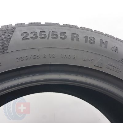 4. Opony 235/55 R18 2x CONTINENTAL 100H WinterContact TS850P Zimowe 2019 7mm