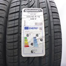 3. Opony 255/45 R19 4x CONTINENTAL 100V CrossContact UHP M0 Letnie 2022