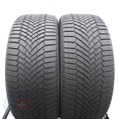 4. Opony 255/45 R20 4x YOKOHAMA 105V XL BluEarth Winter V906 Zimowe 2022 Jak Nowe 6,7-7mm
