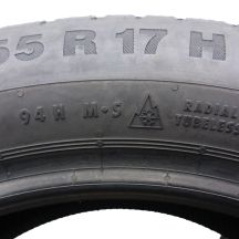 2. Opony 215/55 R17 4x CONTINENTAL 94H WinterContact TS850P zimowe 7,8-8,7mm 2019 Jak Nowe