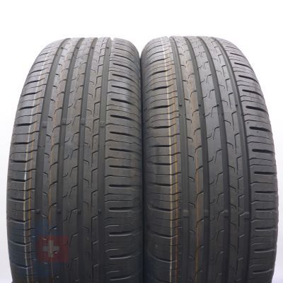 3. Opony 215/65 R17 4x CONTINENTAL 99H EcoContact 6 A0 Letnie 2021 Jak Nowe