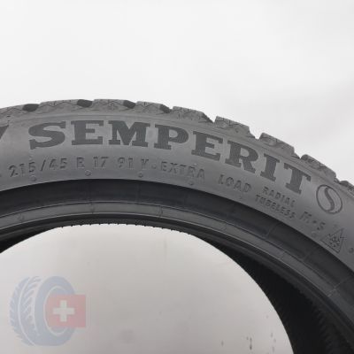 5. Opony 215/45 R17 4x SEMPERIT 91V XL Speed-Grip 5 Zimowe 2024/25 8,5 i 8mm