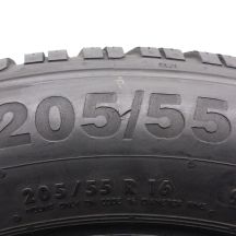 8. Opony 205/55 R16 2x CONTINENTAL 91T ContiWinterContact TS850 zimowe 6,5-7,2mm 2015