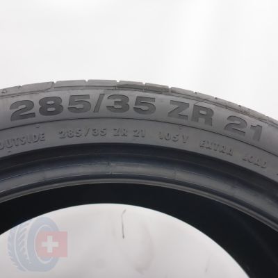 7. Opony 285/35 ZR21 2x CONTINENTAL 105Y XL ContiSportContact 5P M0 Letnie 2018 7mm