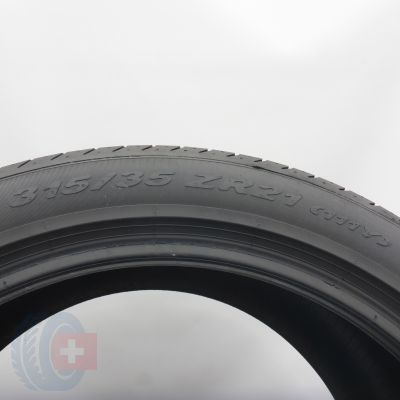 4. Opony 315/35 R21 2x PIRELLI 111Y XL NO PZero letnie 2022 6,7mm