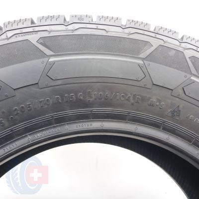 6. Opony 205/70 R15C 2x CONTINENTAL 106/104R VanContact Winter  Zimowe 2022