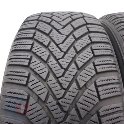 3. Opony 205/55 R16 2x CONTINENTAL 91T ContiWinterContact TS850 zimowe 6,5-7,2mm 2015