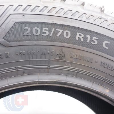 8. Opony 205/70 R15C 4x BARUM 106/104R SnoVanis 3 Zimowe 2022 
