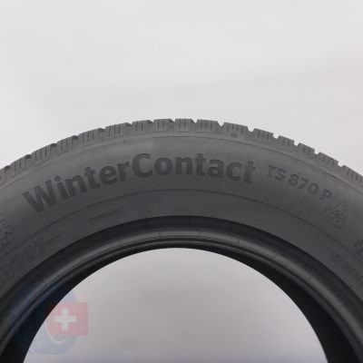 5. Opony 215/65 R16 2x CONTINENTAL 98T WinterContact TS 870 P Zimowe 2023 7,5-7mm