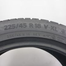 5. Opony 225/45 R18 4x CONTINENTAL 95V XL WinterContact TS870P Zimowe 2021, 2022 6,5-8mm