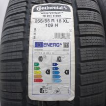 2. Opony 255/55 R18 4x CONTINENTAL 109H XL WinterContact Ts860S RunFlat Zimowe 2022 Nieużywane