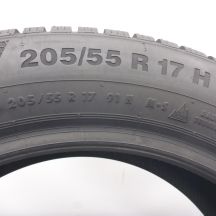 2. Opona 205/55 R17 1x CONTINENTAL 91H MO WinterContact TS850P Zimowa 2021 Nieużywana
