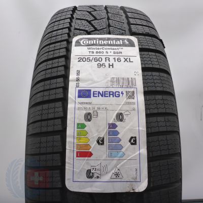 Opona 205/60 R16 1x CONTINENTAL 96H XL WinterContact TS860S BMW RunFlat Zimowa 2023 Nieużywana