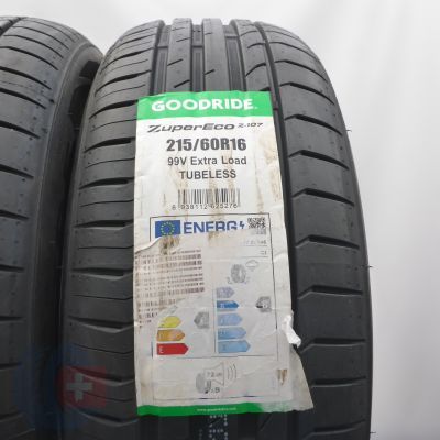 2. Opony 215/60 R16 2x GOODRIDE 99V XL ZuperEco Z-107 Letnie 2025