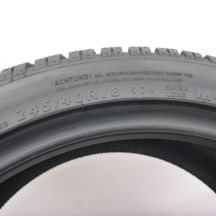 5. Opony 245/40 R18 2x DUNLOP 97V XL AO SP Winter Sport 3D Zimowe 2011 7,2mm