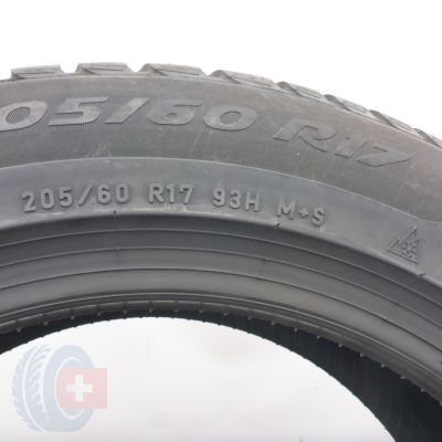 8. Opony 205/60 R17 4x PIRELLI 93H Winter Sottozero 3 BMW Zimowe 2021/22 