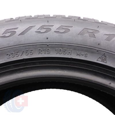 5. Opony 235/55 R19 2x PIRELLI 105H XL Scorpion Winter zimowe 7mm 2019 Jak Nowe