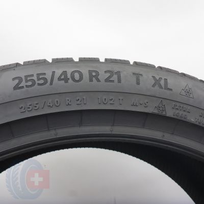 4. Opona 255/40 R21 1x CONTINENTAL 102V WinterContact TS 870 P Zimowa 2023 