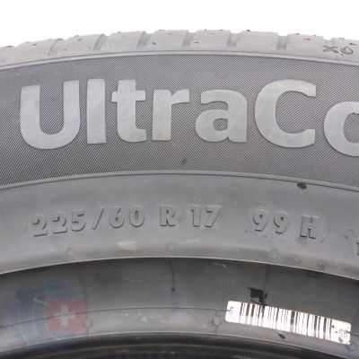 7. Opony 225/60 R17 4x CONTINENTAL 99H UltraContact Letnie 2022 