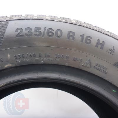 8. Opony 235/60 R16 2x CONTINENTAL 100H WinterContact TS 850 P SUV Zimowe 2021 