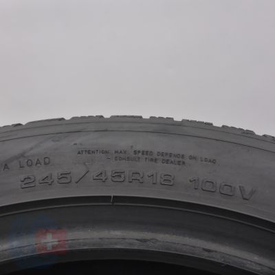 7. Opony 245/45 R18 2x GOODYEAR 100V UltraGrip Performance 3 Zima 2023 6-6,5mm