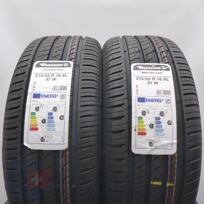 4. Opony 215/55 R16 4x BARUM 97W XL Bravuris 5 Letnie 2022/23