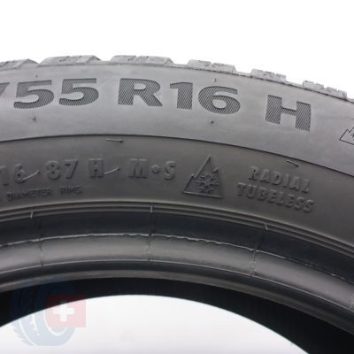 8. Opony 195/55 R16 4x CONTINENTAL 87H WinterContact TS 860 Zimowe 2017 6,8-7,8mm
