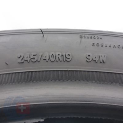 6. Opony 245/40 R19 2x GOODYEAR 94W Eagle F1 Asymetric 5 Letnie 2020 6,2mm