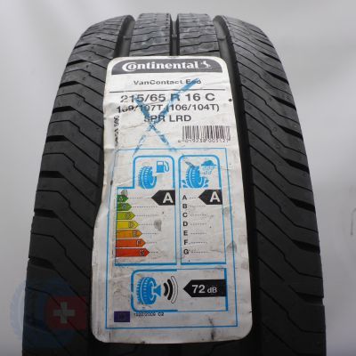 Opona 215/65 R16C 1x CONTINENTAL 109/107T VanContact Eco Letnia 2021