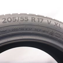 5. Opony 205/55 R17 4x CONTINENTAL 95V XL WinterContact TS870P Zimowa 2021, 2024 6,8-7,5mm