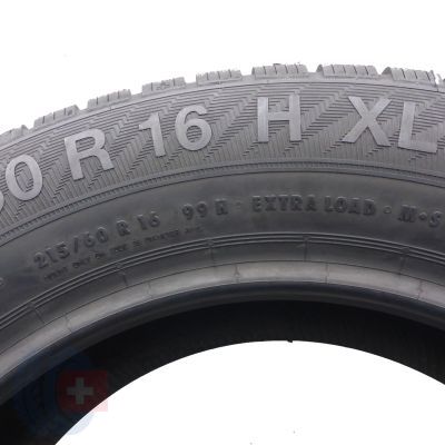 3. Opona 215/60 R16 1x GISLAVED 99H XL EuroFrost6 Zimowa 2019 Jak Nowa Nieużywana