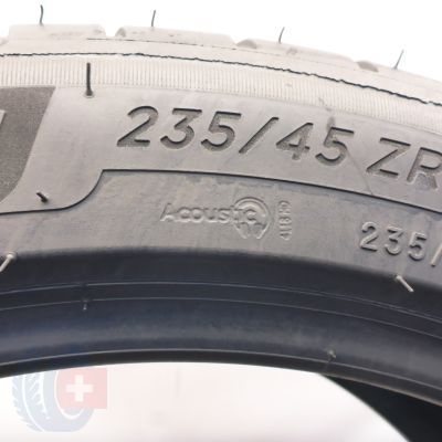 5. Opona 235/45 R18 1x MICHELIN 98Y XL PilotSport 4 TO Acoustic letnia 2018 6,2mm
