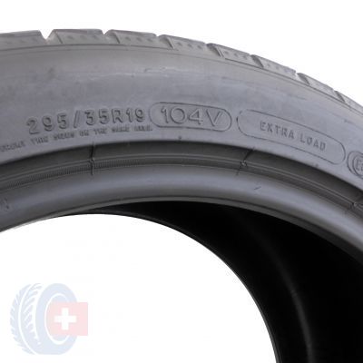 4. 2 x MICHELIN 295/35 R19 104V XL Pilot Alpin PA4 MO Zima DOT17 5,2mm